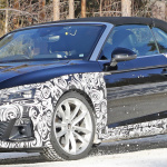 アウディ・A5カブリオレ改良型はココが変わる！ 市販型プロトタイプをキャッチ - Audi A5 Convertible Facelift 3b