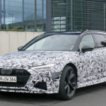アウディ RS6 アバントの新型は700馬力の可能性も。市販プロトタイプを初補足！ - Audi RS6 Avant 2