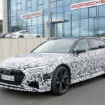 アウディ RS6 アバントの新型は700馬力の可能性も。市販プロトタイプを初補足！ - Audi RS6 Avant 3