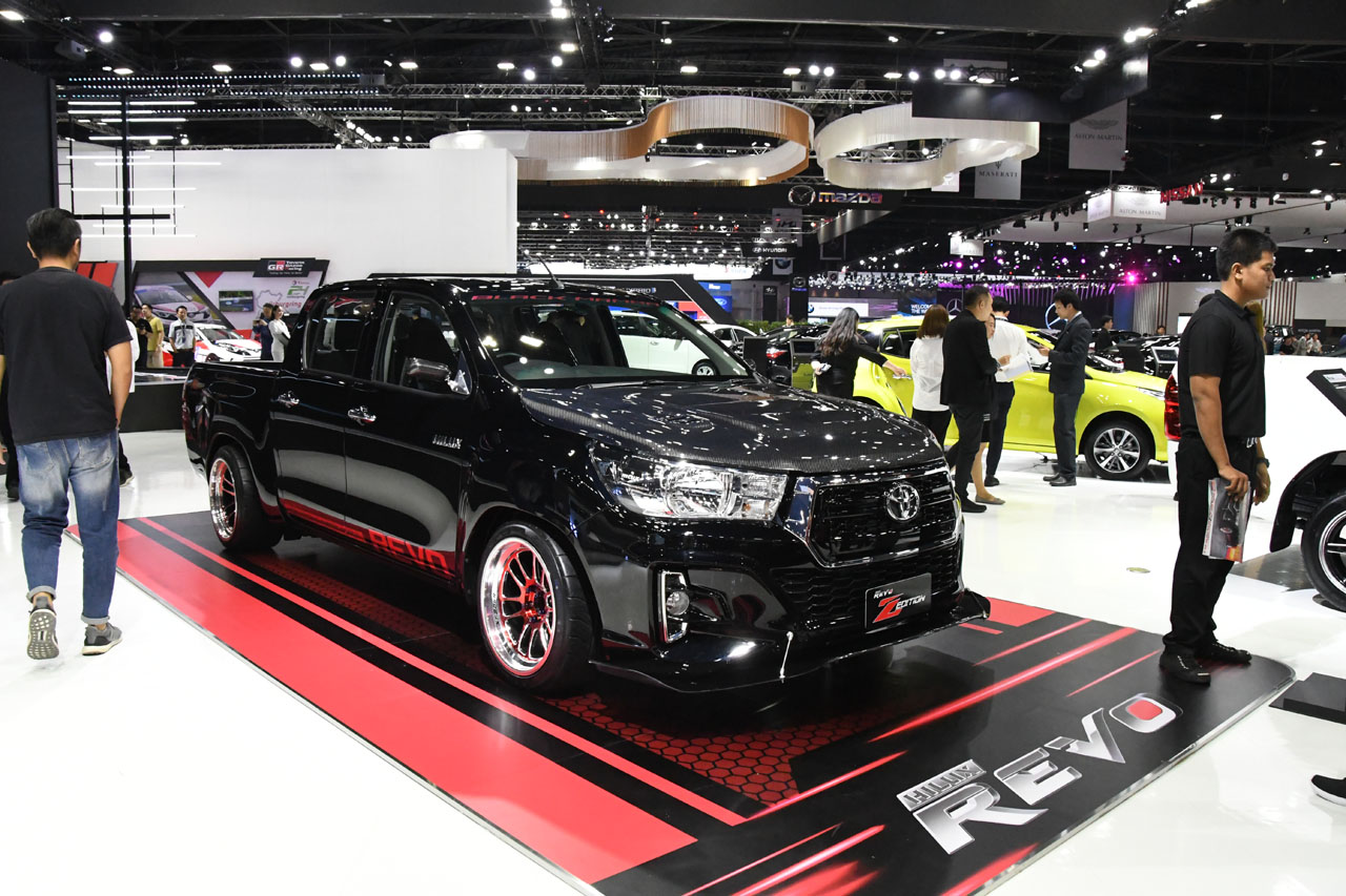 トヨタブースに展示された 超過激 なハイラックス バンコク モーターショー19 Clicccar Com