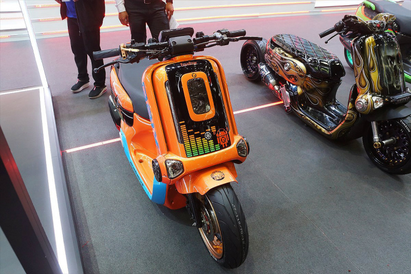 「こんなバイク、日本で見たことない！ タイならではの新車＆カスタム車に驚いた!!【バンコクショー現地レポート】」の27枚目の画像
