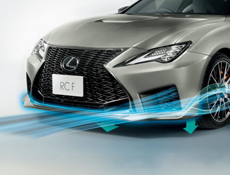 「【新車】レクサスRC Fがマイナーチェンジ。軽量化および最高出力向上でさらなる高みを追求」の10枚目の画像
