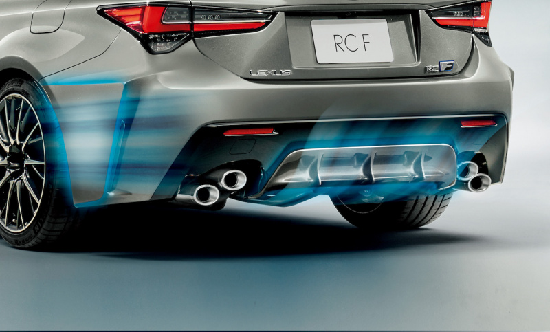 「【新車】レクサスRC Fがマイナーチェンジ。軽量化および最高出力向上でさらなる高みを追求」の7枚目の画像