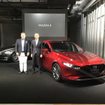 「アクセラ」改め「Mazda3」。社名入りのネーミングに変更した理由とは？ - 20190524Mazda3_004