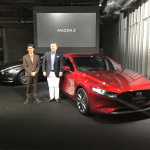 「アクセラ」改め「Mazda3」。社名入りのネーミングに変更した理由とは？ - 20190524Mazda3_005