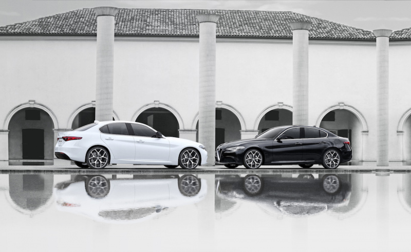 「【新車】エレガントな内・外装が魅力のアルファ ロメオ「ジュリア2.0ターボ・スーパー・モノクロームエディション」が50台限定で設定」の2枚目の画像