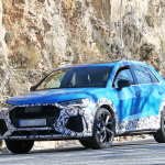 アウディ・RS Q3にTT RSの心臓部を移植！「ターボブルー」の新型開発車両をキャッチ - Audi RS Q3 14