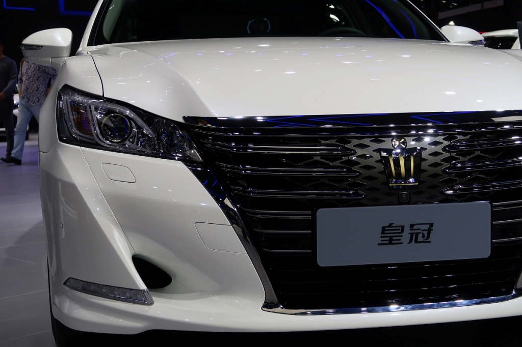 王冠 ではなく 皇冠 中国のクラウンは らしさ が特徴 上海国際モーターショー19 Clicccar Com