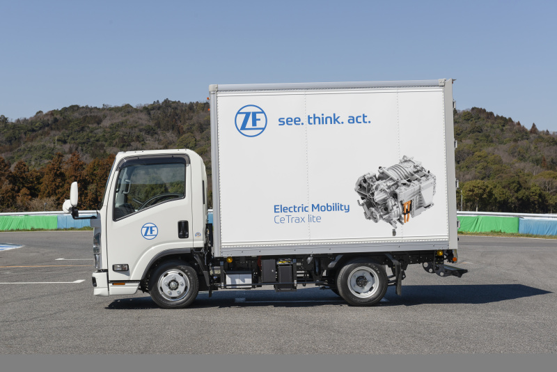「ZFジャパンが電動トラックを発表したわけとは？ グローバルから日本市場ニーズへの提供へ(PR)」の2枚目の画像