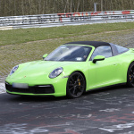 ポルシェ・911タルガの新型がフルヌードで出現…デビューは9月か？ - Porsche 911 Targa (3)
