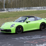 ポルシェ・911タルガの新型がフルヌードで出現…デビューは9月か？ - Porsche 911 Targa (4)