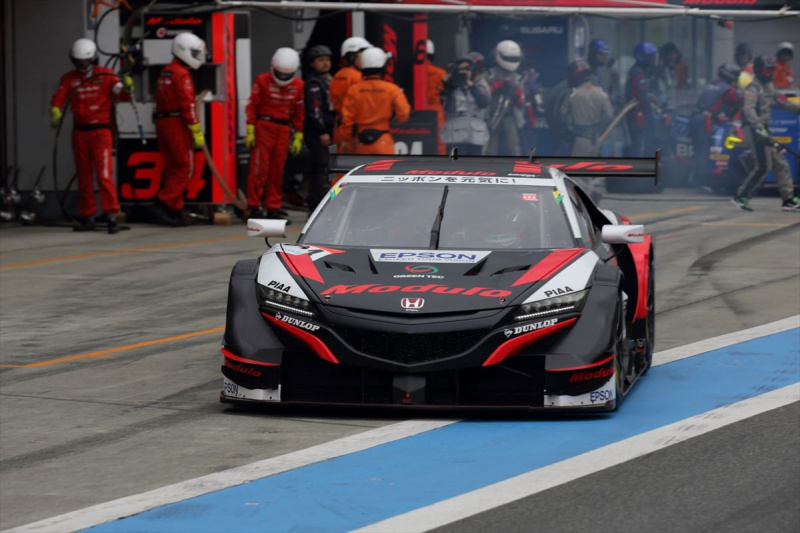 「【SUPER GT 2019】過酷な状況で粘りに粘ったModulo Epson NSX-GTが富士500kmで2戦連続ポイント！(PR)」の14枚目の画像