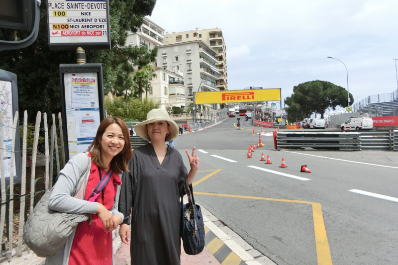 「F1開催地、モンテカルロ市街地コースを歩いてみた！【F1女子モナコGP観戦記】」の10枚目の画像