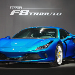 【新車Ferrari F8 Tributo】フェラーリ史上最強のV8モデルと呼び声の高い「F8トリブート」が日本初披露！価格は約3300万円から - B87X0026