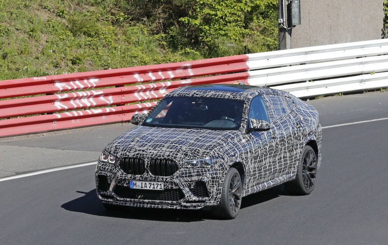 「ランボルギーニ・ウルスがライバル！ 新型BMW・X6Mの最終デザインを確認」の4枚目の画像