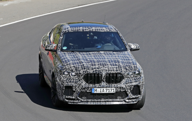 「ランボルギーニ・ウルスがライバル！ 新型BMW・X6Mの最終デザインを確認」の5枚目の画像
