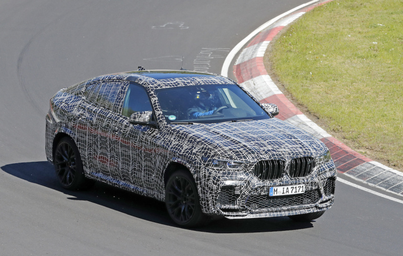 「ランボルギーニ・ウルスがライバル！ 新型BMW・X6Mの最終デザインを確認」の6枚目の画像