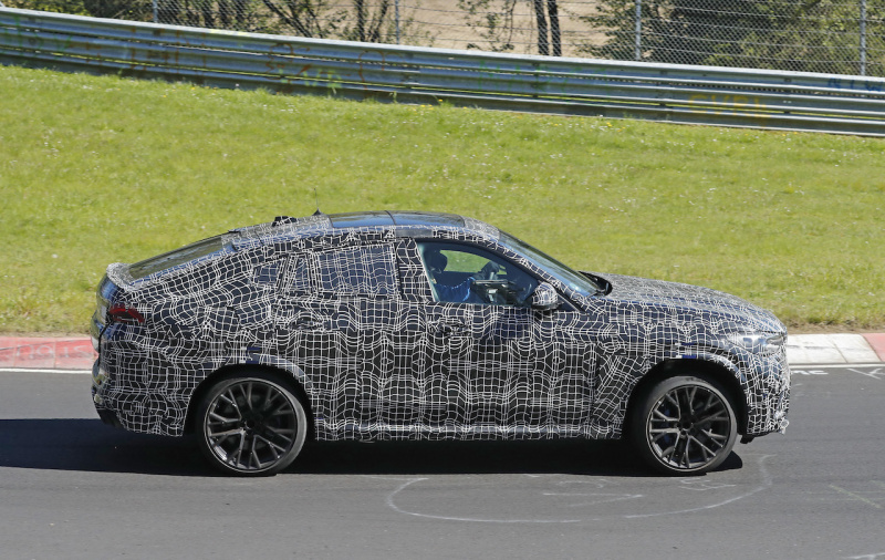 「ランボルギーニ・ウルスがライバル！ 新型BMW・X6Mの最終デザインを確認」の7枚目の画像