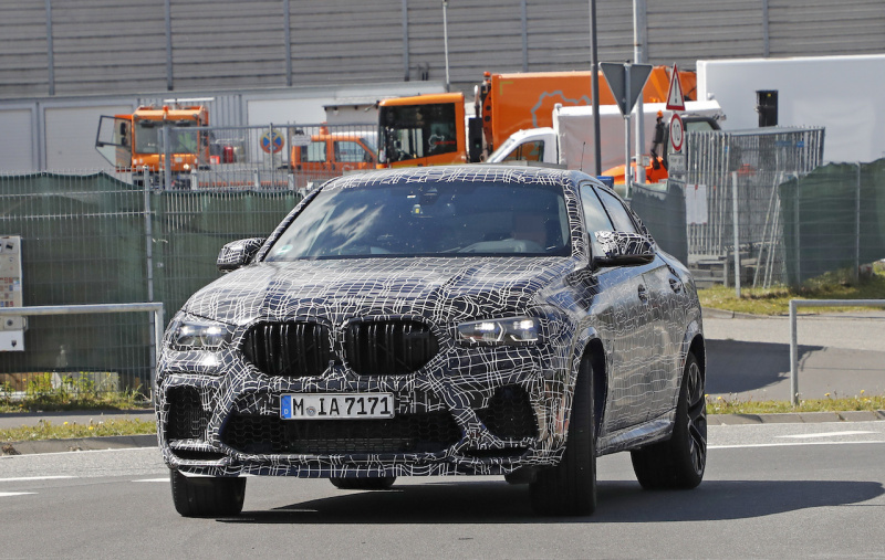 「ランボルギーニ・ウルスがライバル！ 新型BMW・X6Mの最終デザインを確認」の14枚目の画像