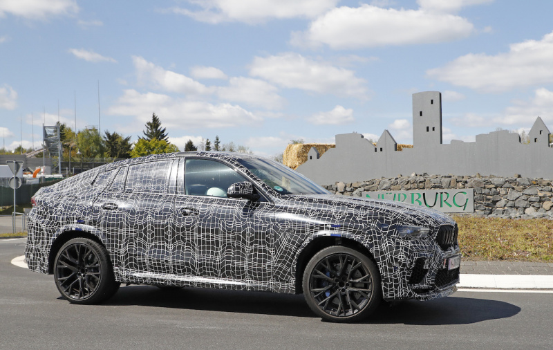 「ランボルギーニ・ウルスがライバル！ 新型BMW・X6Mの最終デザインを確認」の19枚目の画像