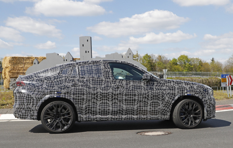 「ランボルギーニ・ウルスがライバル！ 新型BMW・X6Mの最終デザインを確認」の18枚目の画像