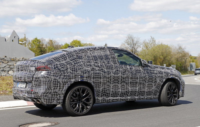 「ランボルギーニ・ウルスがライバル！ 新型BMW・X6Mの最終デザインを確認」の20枚目の画像