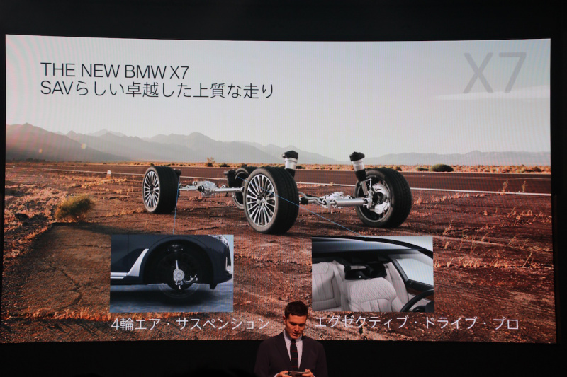 「「BMW X7」がデビュー。BMWのSAVで最大サイズの3列シートを備え、価格は10,790,000円〜」の10枚目の画像