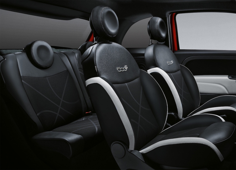 「【新車】5MT＋レッドの外装色が心をくすぐる、限定車「Fiat 500S Manuale Rossa」は80台限定」の5枚目の画像
