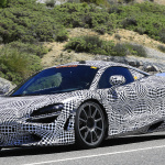 マクラーレンの新型スーパーハイブリッドを目撃！V6で1000馬力超え - Spy-Photo