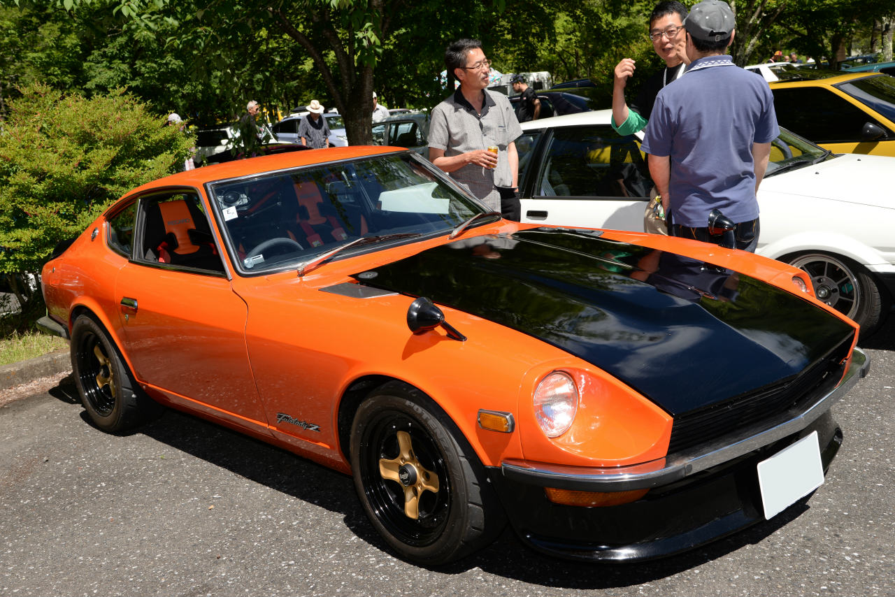 ハコスカ S30z ダットサン240rs 奥多摩に名車たちが大集合 東京旧車会レポート 日産編 Clicccar Com