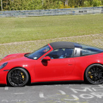 開発中の新型ポルシェ・911 タルガ4の最強モデル「タルガ4 GTS」をキャッチ。0-100km/h加速3.5秒！ - Porsche 992 Targa 6