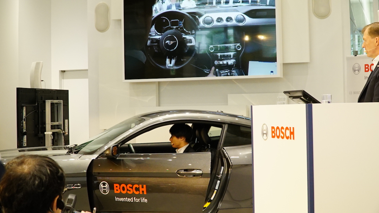 「日本市場でも絶好調なドイツ・ボッシュが「パーフェクトリー キーレス」の開発車両を日本初公開」の3枚目の画像