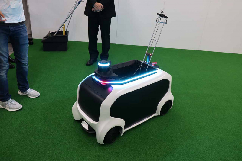 「トヨタの「もの作り」技術で作られた自律走行型投てき競技サポートロボット【東京2020オリンピック・パラリンピック競技大会】」の8枚目の画像