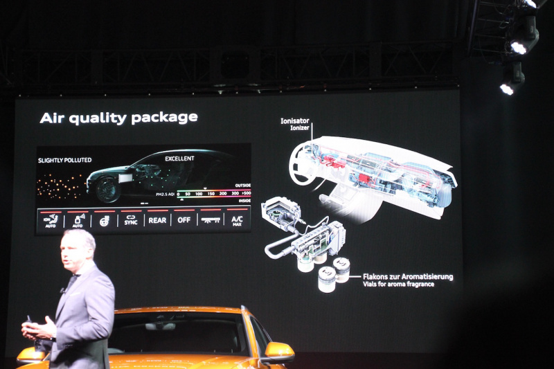 「クロスオーバーSUVのアウディQ8が新登場。全車48Vマイルドハイブリッドシステム搭載で、価格は9,920,000円〜」の21枚目の画像