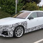 アウディ・A4改良型に最強の「RS4」設定！ 最新プロトタイプに大接近 - Audi RS4 Avant Facelift 3