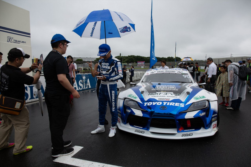 「【2019D1GP】第2戦、雨の筑波連戦でGRスープラは苦戦を強いられる！」の14枚目の画像