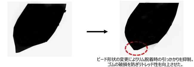 「横浜ゴムがバリアフリー縁石に対応した低床バス専用リブラグタイヤ「507U」を新発売」の4枚目の画像