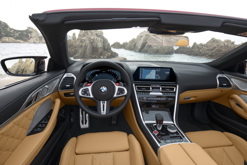 「【新車】美しきモンスター・オープンモデル「BMW M8カブリオレ」は、驚異の625ps/750Nmのアウトプットを誇る」の8枚目の画像