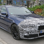 ヘッドライトが変更に!?　BMW・5シリーズの改良型プロトタイプをキャッチ - BMW 5 Series sedan facelift 3