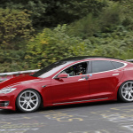 次世代パワートレイン「プレイド」で最速4ドアEV奪取へ！　テスラ「モデルS」のスペシャルモデルをキャッチ - Tesla Model S Nürburgring 7