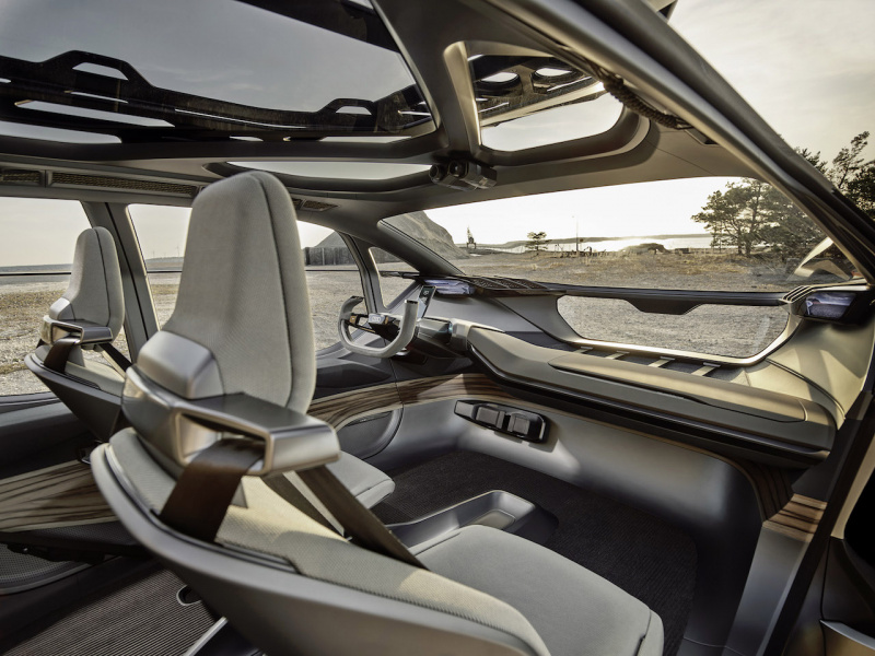 「ドローンが自車位置前方を照らす自動運転「レベル4」の「Audi AI:TRAIL quattro」を発表【フランクフルトモーターショー2019】」の8枚目の画像