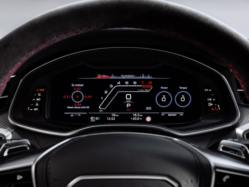「Audi RS 7 Sportback、4.0 TFSIと48Vマイルドハイブリッドが初公開【フランクフルトモーターショー2019】」の8枚目の画像