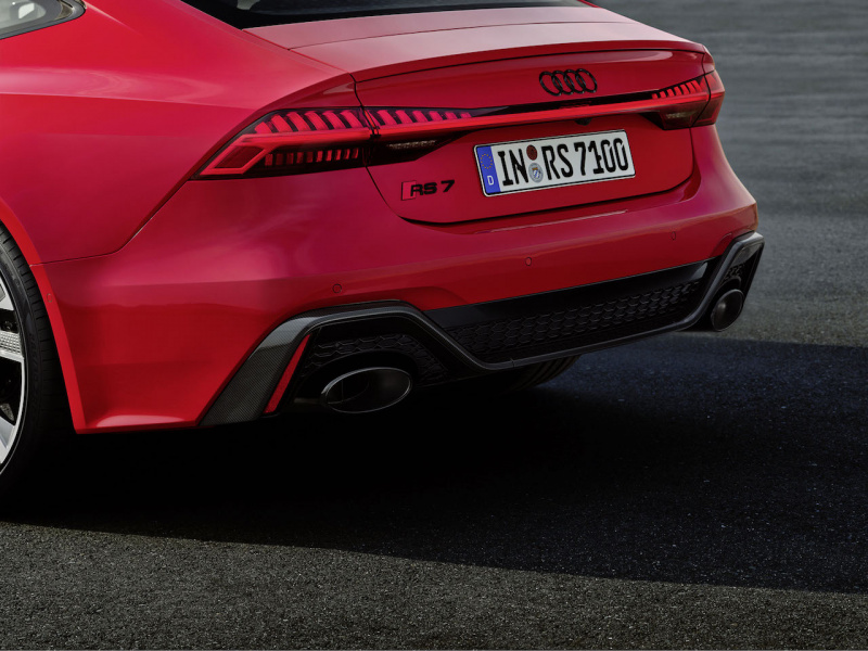 「Audi RS 7 Sportback、4.0 TFSIと48Vマイルドハイブリッドが初公開【フランクフルトモーターショー2019】」の7枚目の画像