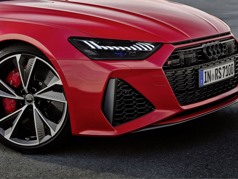 「Audi RS 7 Sportback、4.0 TFSIと48Vマイルドハイブリッドが初公開【フランクフルトモーターショー2019】」の6枚目の画像