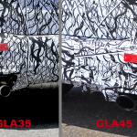 世界最強の4気筒を搭載したメルセデスAMG GLA「35」＆「45」はココが違う - Spy-Photo