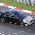 最速ワゴンがデザイン大幅改良へ！　メルセデス・ベンツ「AMG E63」のプロトタイプをキャッチ - Mercedes-AMG E63T Facelift (4)