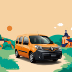 「フランスの最も美しい村」の街並みを彩るオレンジをイメージした「ルノー カングー クルール」が200台限定で登場【新車】 - kangooorangebentz