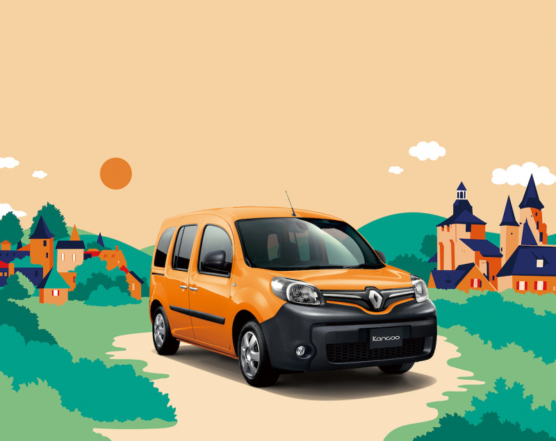 「「フランスの最も美しい村」の街並みを彩るオレンジをイメージした「ルノー カングー クルール」が200台限定で登場【新車】」の1枚目の画像