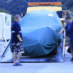 ボディが大きく変形！　VW傘下のチェコ・シュコダ社最速ワゴン、テスト走行中に大クラッシュ - Skoda Octavia RS Crash (5)
