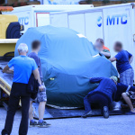 ボディが大きく変形！　VW傘下のチェコ・シュコダ社最速ワゴン、テスト走行中に大クラッシュ - Skoda Octavia RS Crash (6)